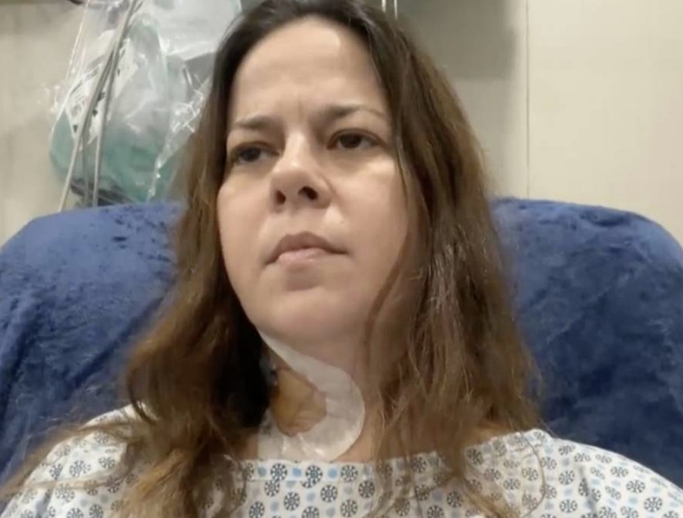 Radharani Domingos, internada por suspeita de intoxicação por metanol — Foto: Reprodução