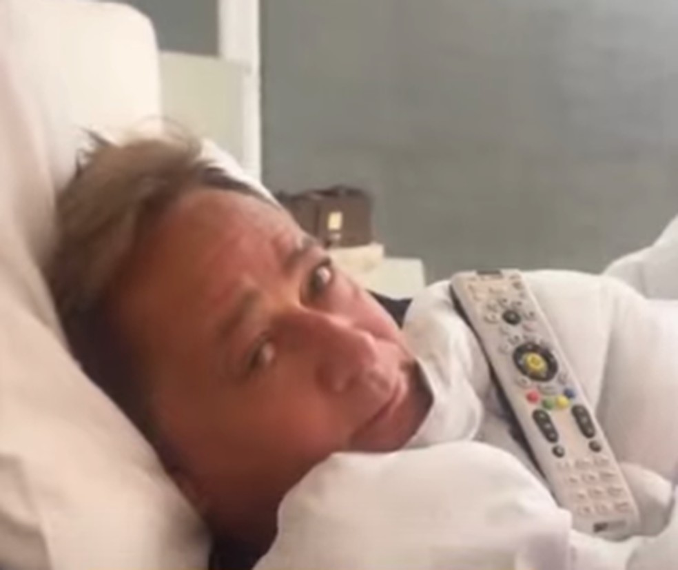 Leonardo em vídeo de Poliana Rocha — Foto: Reprodução Instagram