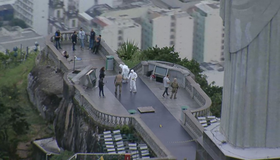 Tropa de elite da Polícia Civil faz exercício simulado no Cristo para o G20; fotos