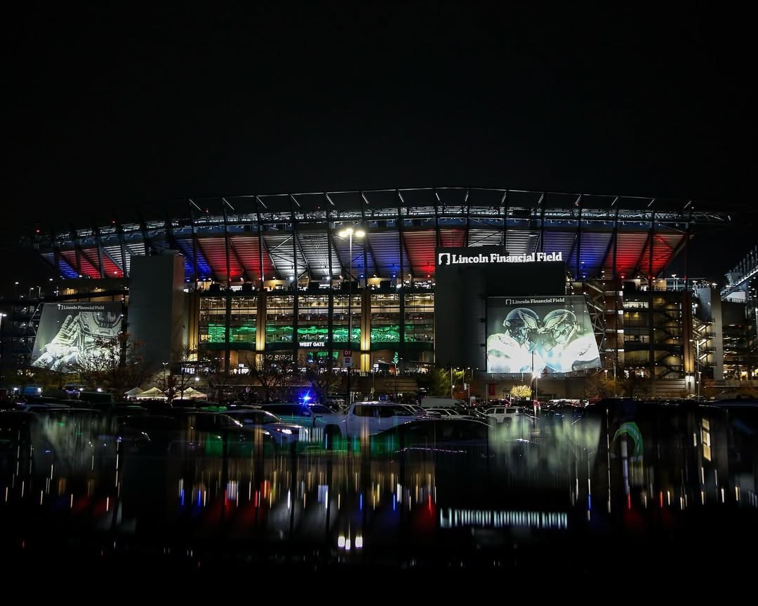 Lincoln Financial Field, na Filadélfia, Pensilvânia — Foto: Reprodução