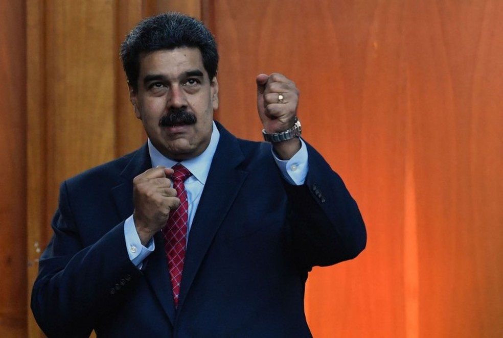 O presidente da Venezuela, Nicolás Maduro — Foto: Yuri Cortez/AFP