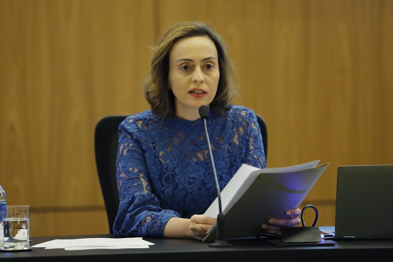 Carolina Barros, diretora de Administração — Foto: Raphael Ribeiro/BCB