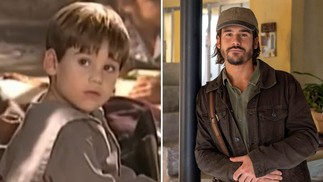 Nicolas Prattes começou a carreira aos 3 anos, em "Terra nostra", em 2000. O segundo trabalho aconteceu em 2015, em "Malhação: seu lugar no mundo" — Foto: Reprodução/Globo e Globo/Manoella Mello