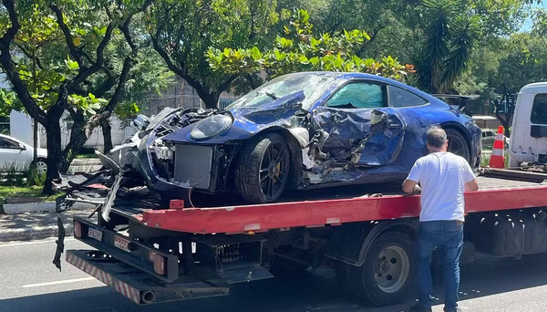Motorista de Porsche já havia sido flagrado em racha e se envolvido em dois acidentes 