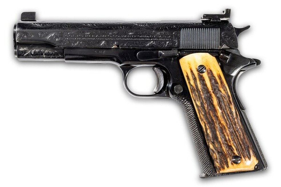 Arma favorita do criminoso Al Capone irá à leilão nos EUA — Foto: Reprodução / Richmond Auctions