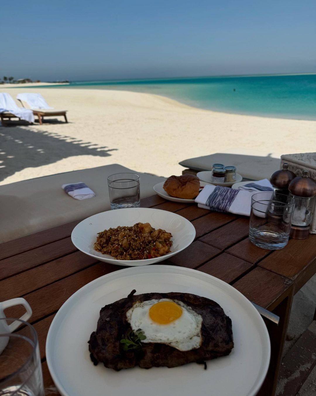 culináriado luxuoso resort Onde cristiano ronaldo ficou ficou nospedado com afamília -foto: reprodução Instagram