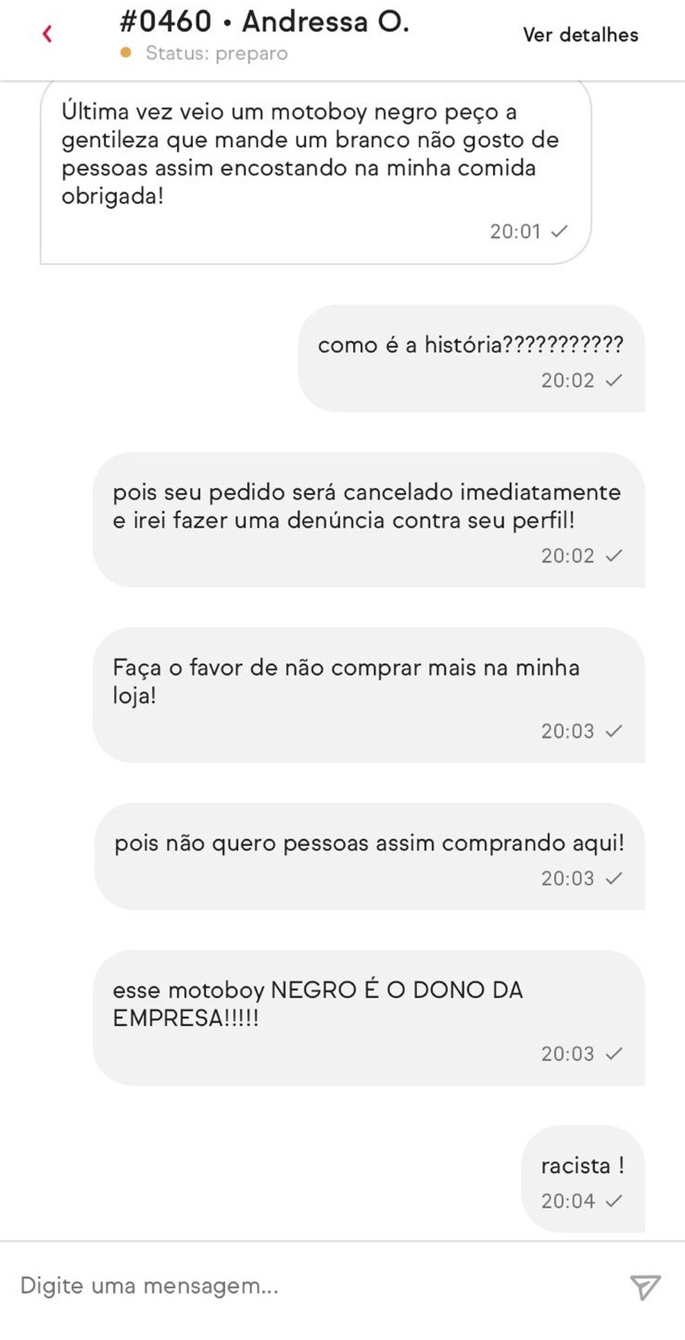 Mensagens forjadas foram divulgadas nas redes sociais — Foto: Arquivo