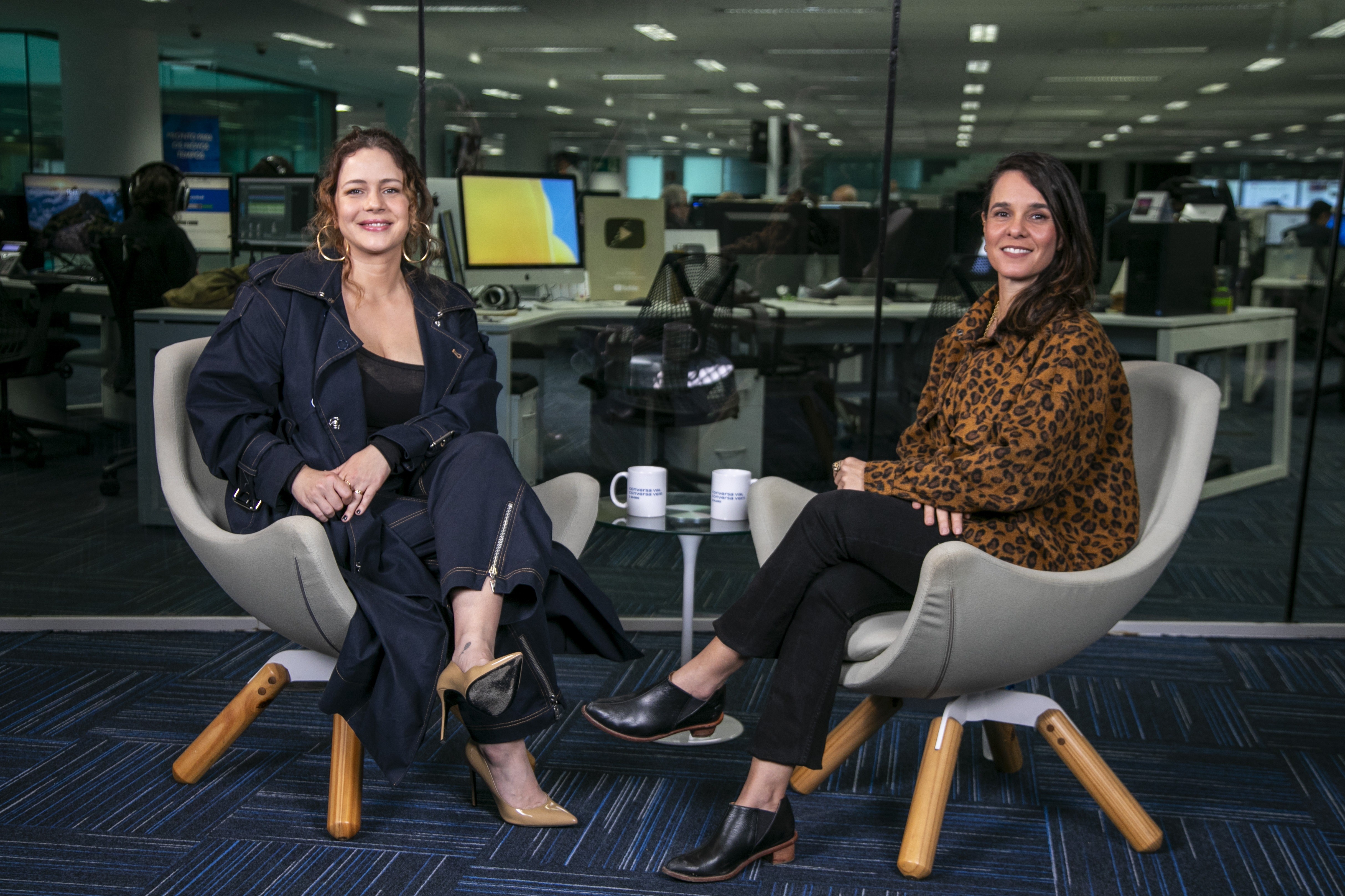Leandra Leal é a convidada do videocast 'Conversa vai, conversa vem'; assista