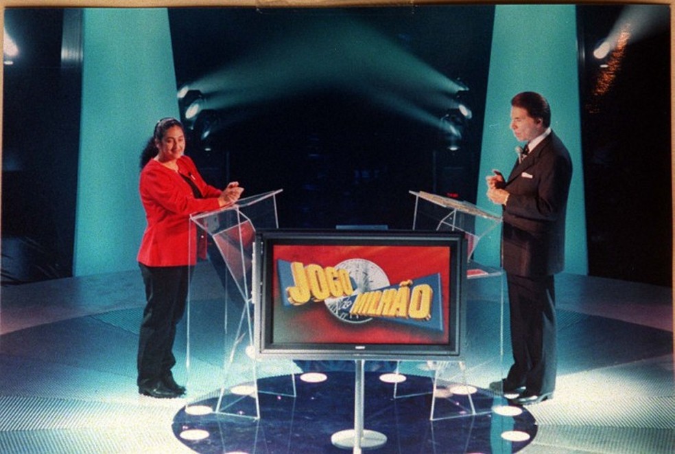 Silvio Santos no 'Show do Milhão' — Foto: Divulgação