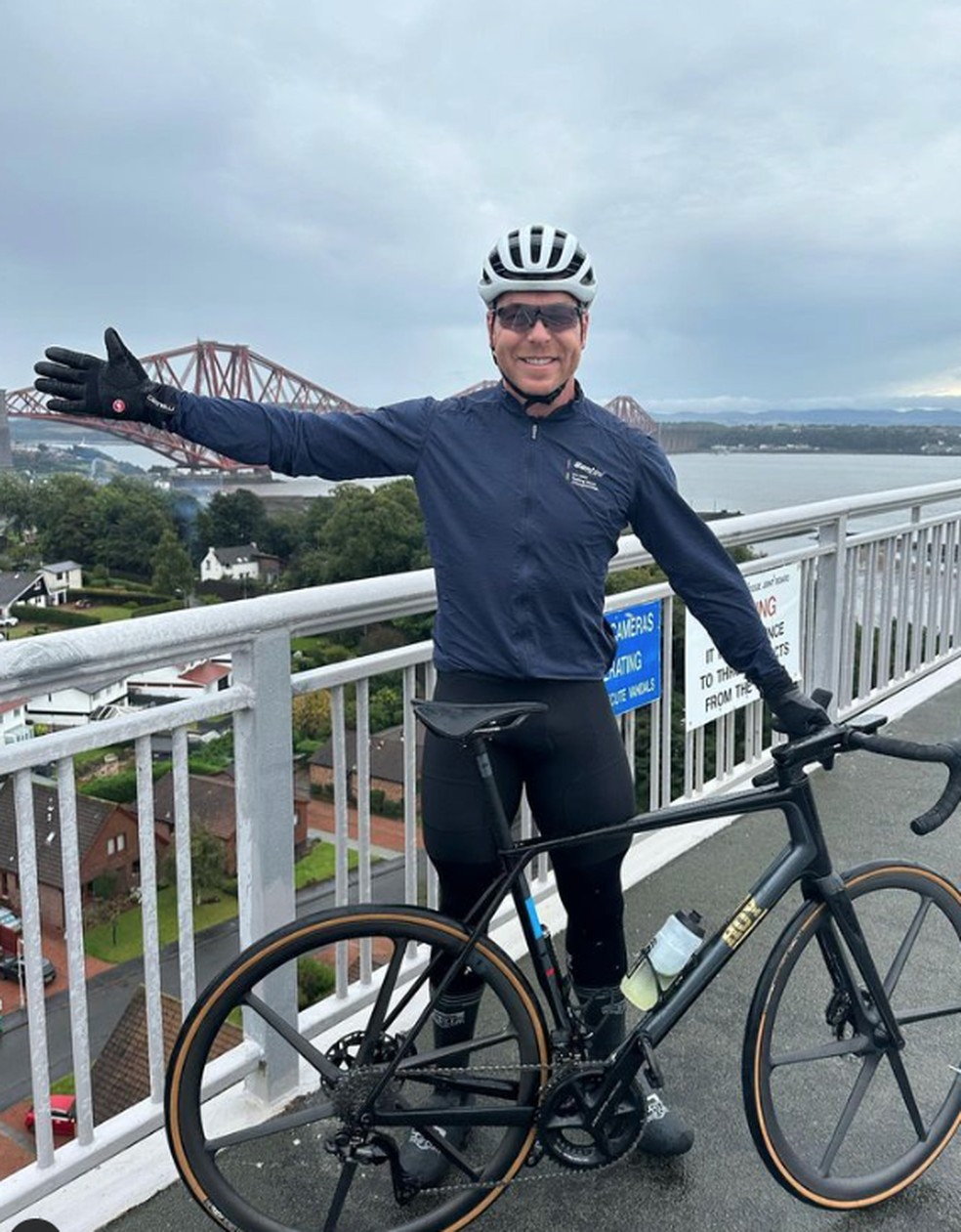 Seis vezes campe&atilde;o ol&iacute;mpico, ciclista brit&acirc;nico Chris Hoy revela c&acirc;ncer terminal aos 48 anos &mdash; Foto: Reprodu&ccedil;&atilde;o Instagram