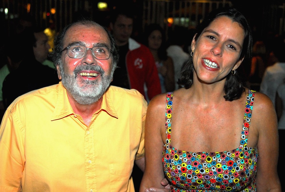 Cacá Diegues e Renata Magalhães — Foto: Cristina Granato