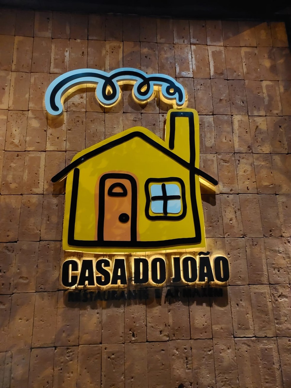 Restaurante Casa do João  — Foto: Reprodução 