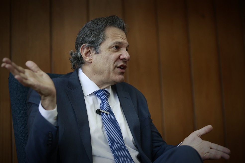 O ministro da Fazenda, Fernando Haddad, trabalharia, na campanha � reelei��o em 2026, em temas sobre os quais j� t�m sinalizado, como o fim da escala 6x1 - Foto: Cristiano Mariz