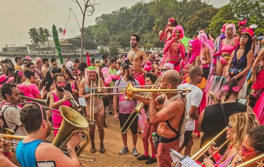 Bloco Boto Marinho na Ilha de Paquetá
