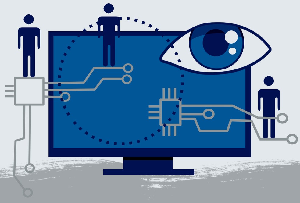 Inteligência artificial: alto risco — Foto: Editoria de Arte
