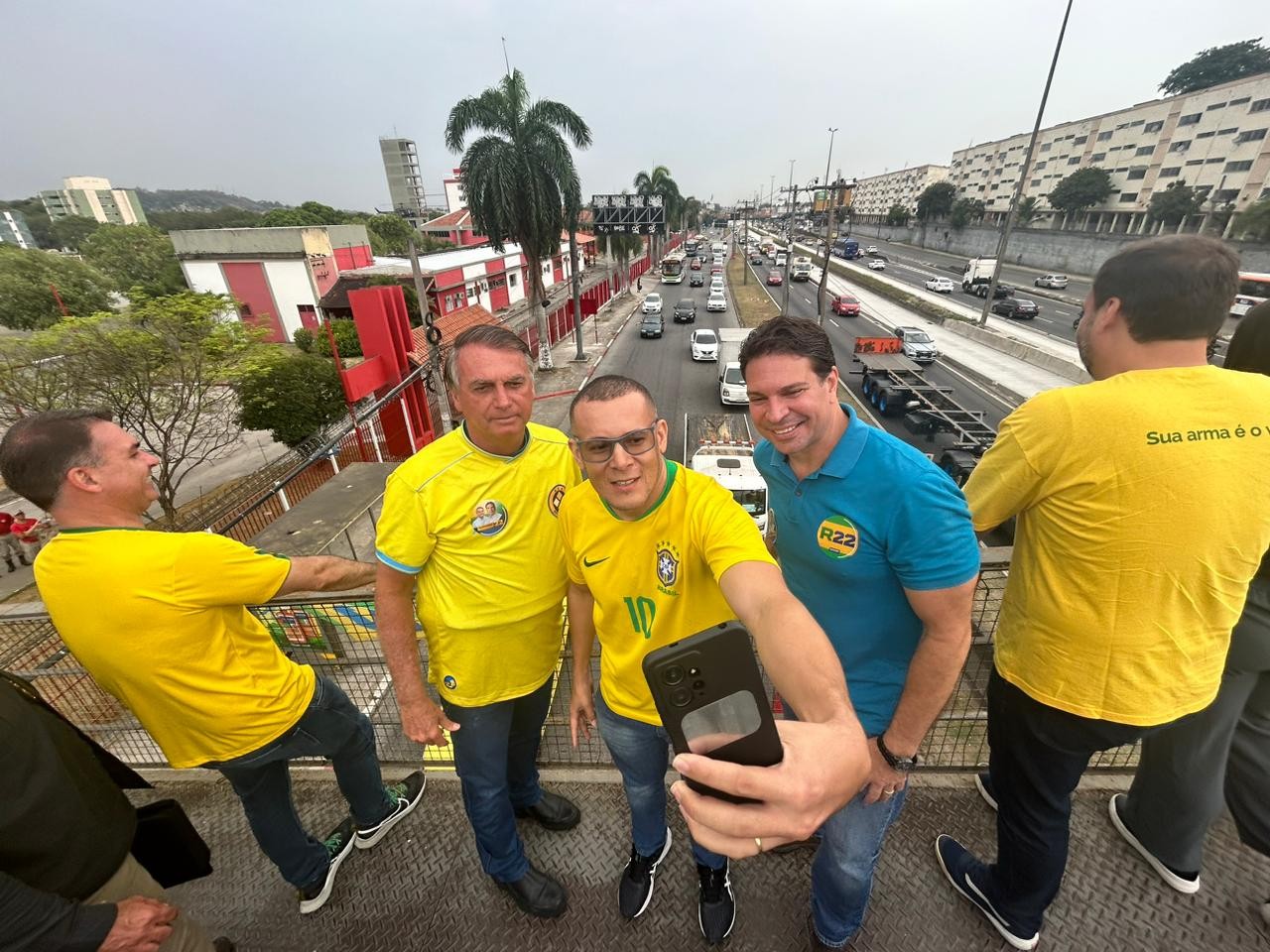 'Quer andar sem pensar para onde vai', diz Ramagem sobre presença de Bolsonaro em agendas no Rio