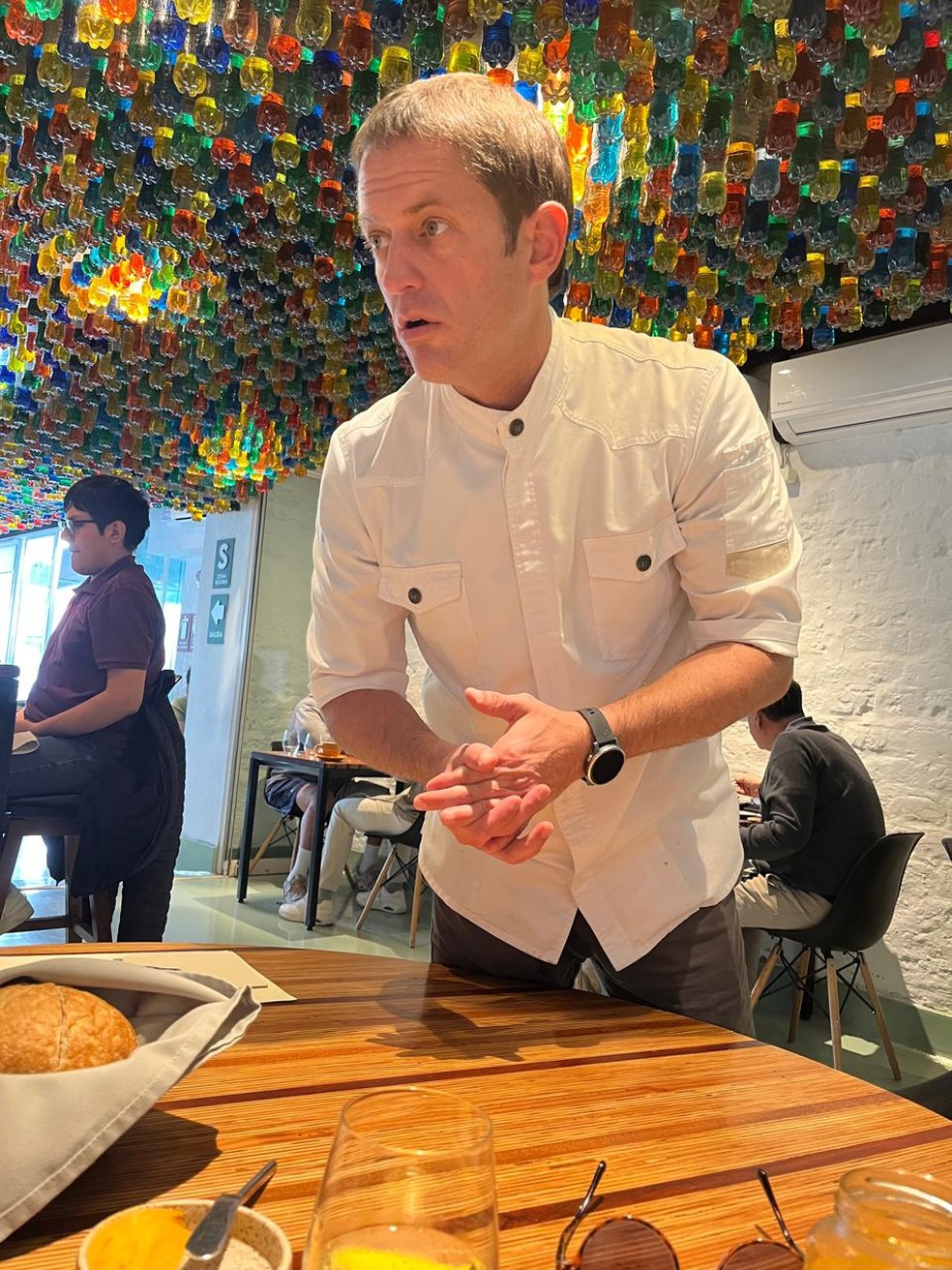 James Berckemeyer , do Cosme, comfort food peruano, no time dos grandes de Lima — Foto: Luciana Fróes