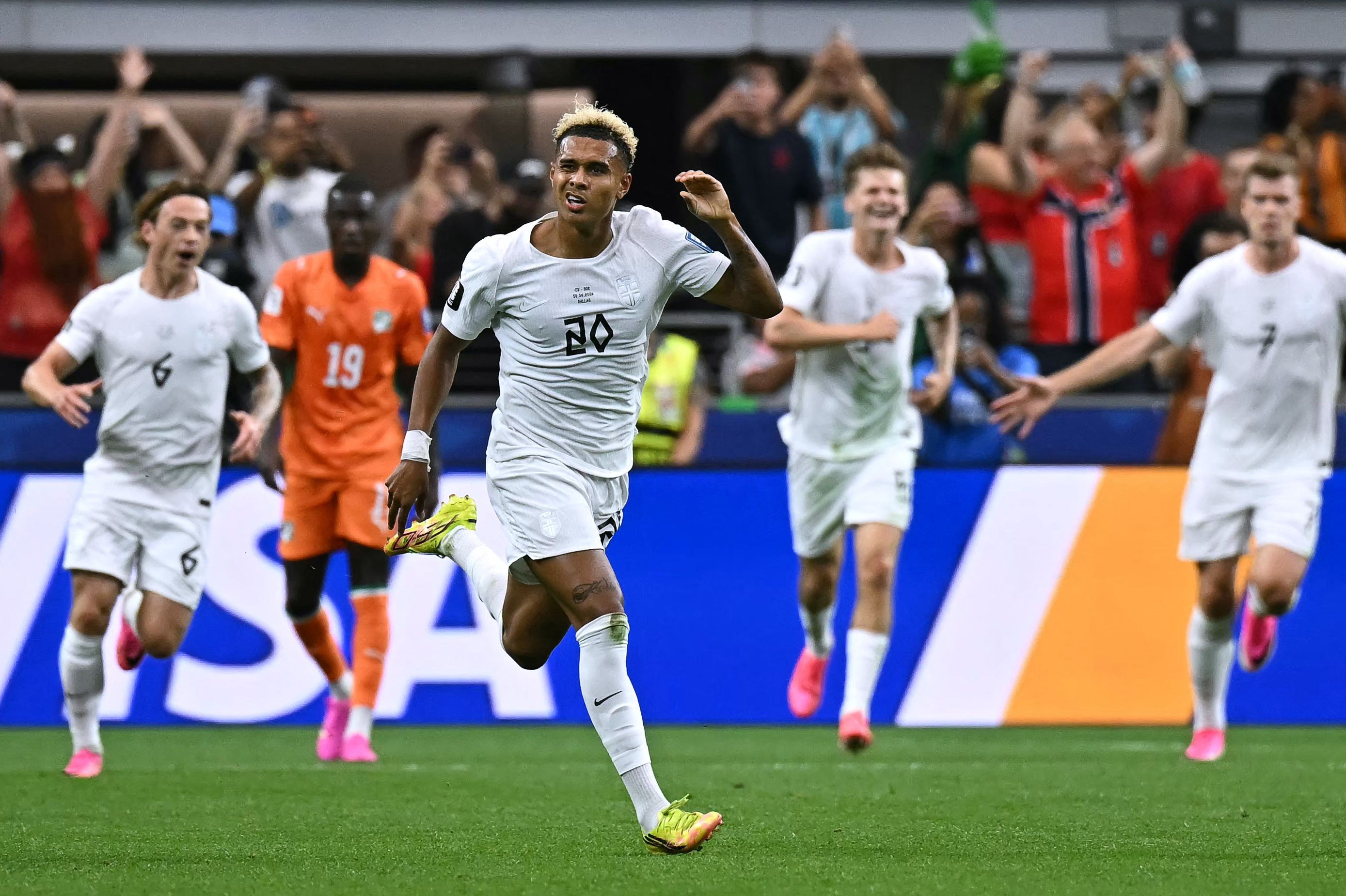 Costa do Marfim 1 x 1 Noruega: em bela jogada, Diallo empata para marfinenses no duelo que decidirá rival do Brasil; siga ao vivo