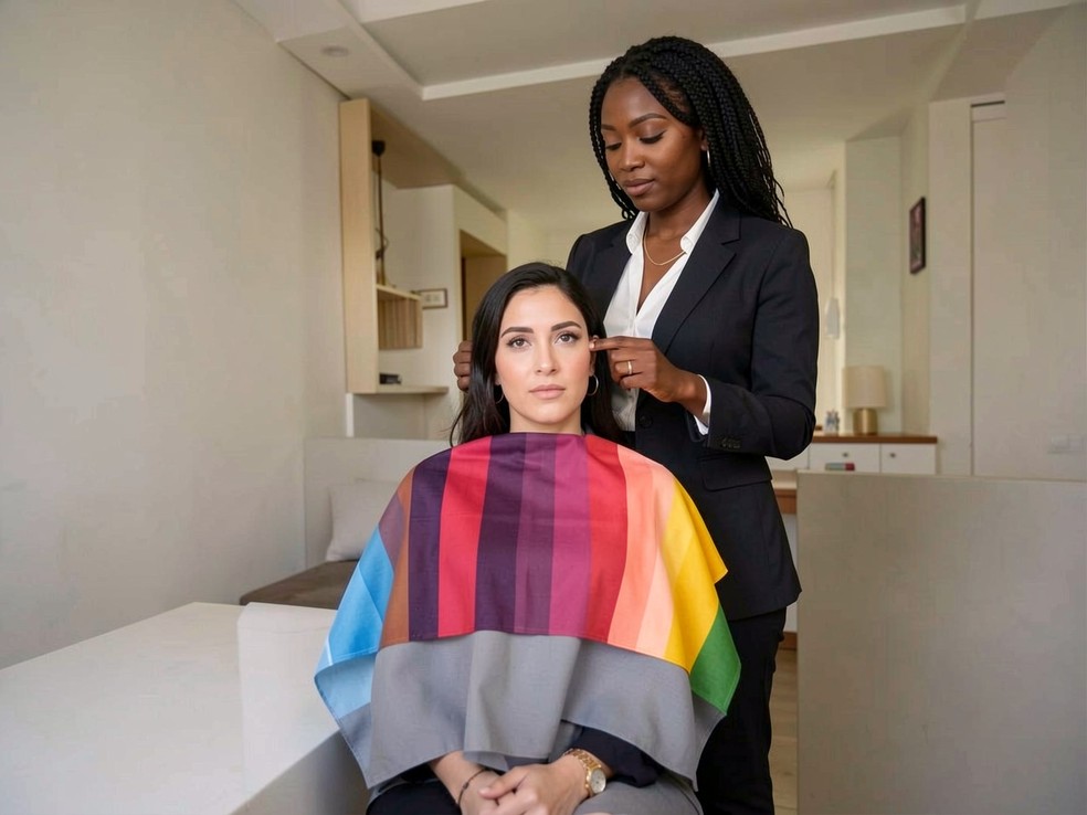 A análise de coloração pessoal identifica quais tons valorizam a aparência natural, a partir da observação do subtom de pele, contraste e intensidade das cores — Foto: Freepik