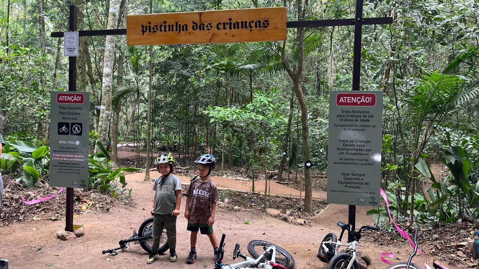 Floresta da Tijuca ganha pista de mountain bike para crianças; vídeo