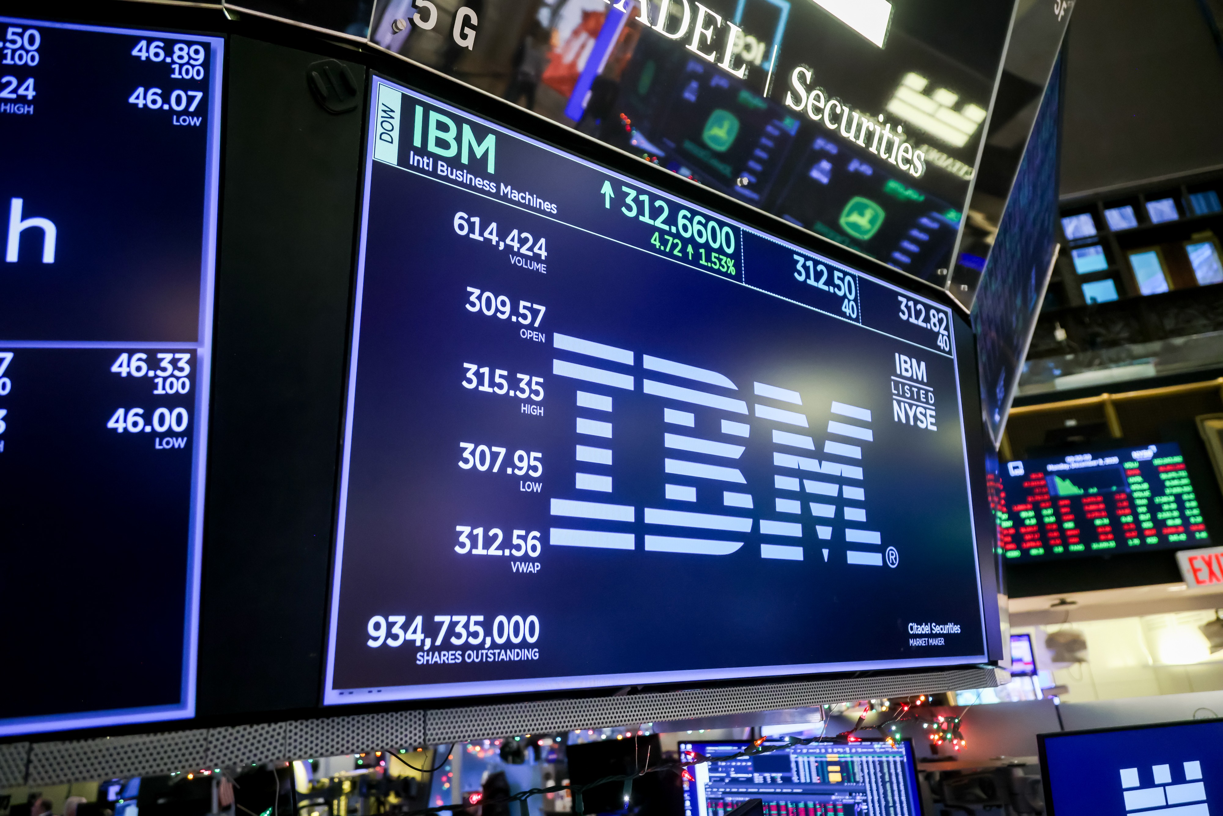 Ações da IBM despencam 26%, na maior queda desde 1968