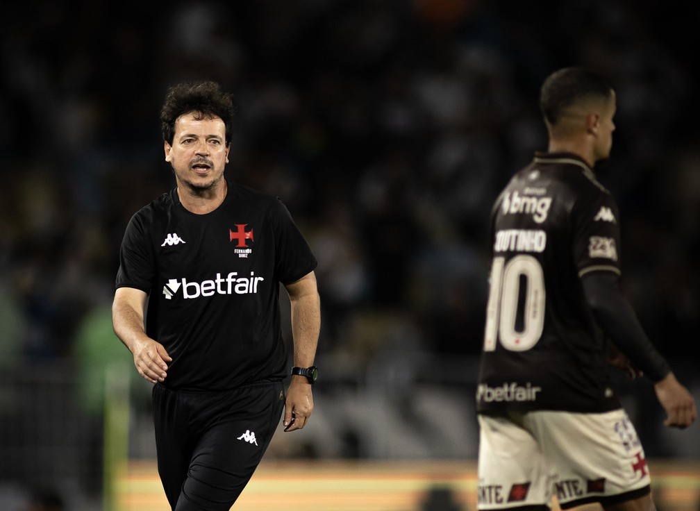 Fernando Diniz, técnico do Vasco — Foto: Matheus Lima/Vasco