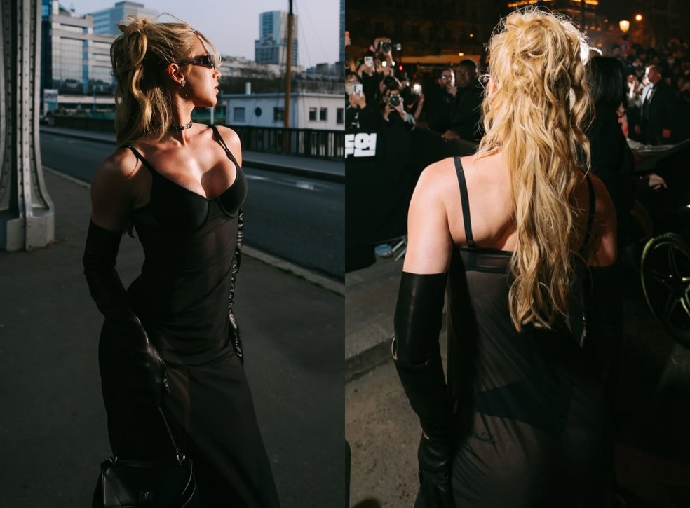 Rabo de cavalo alto volta com força e stylist revela truques para o efeito lifting — Foto: Reprodução Instagram