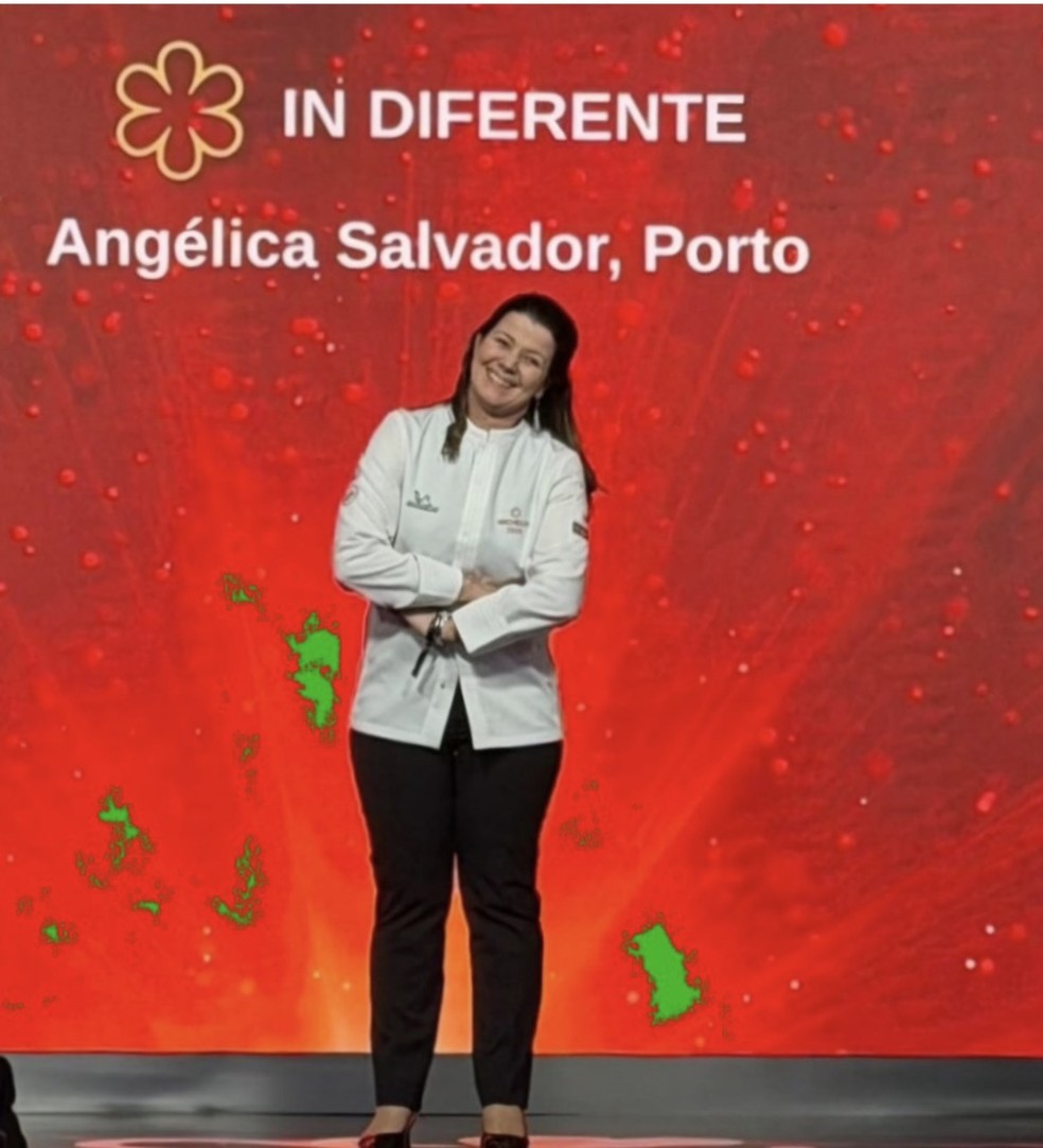 Noite da premiação: In Diferente, restaurante no Porto, ganhou uma estrela — Foto: Divulgação