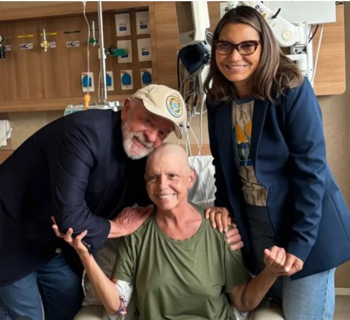 Lula e Janja visitam Roseana Sarney, que enfrenta tratamento contra o c&acirc;ncer em S&atilde;o Paulo
