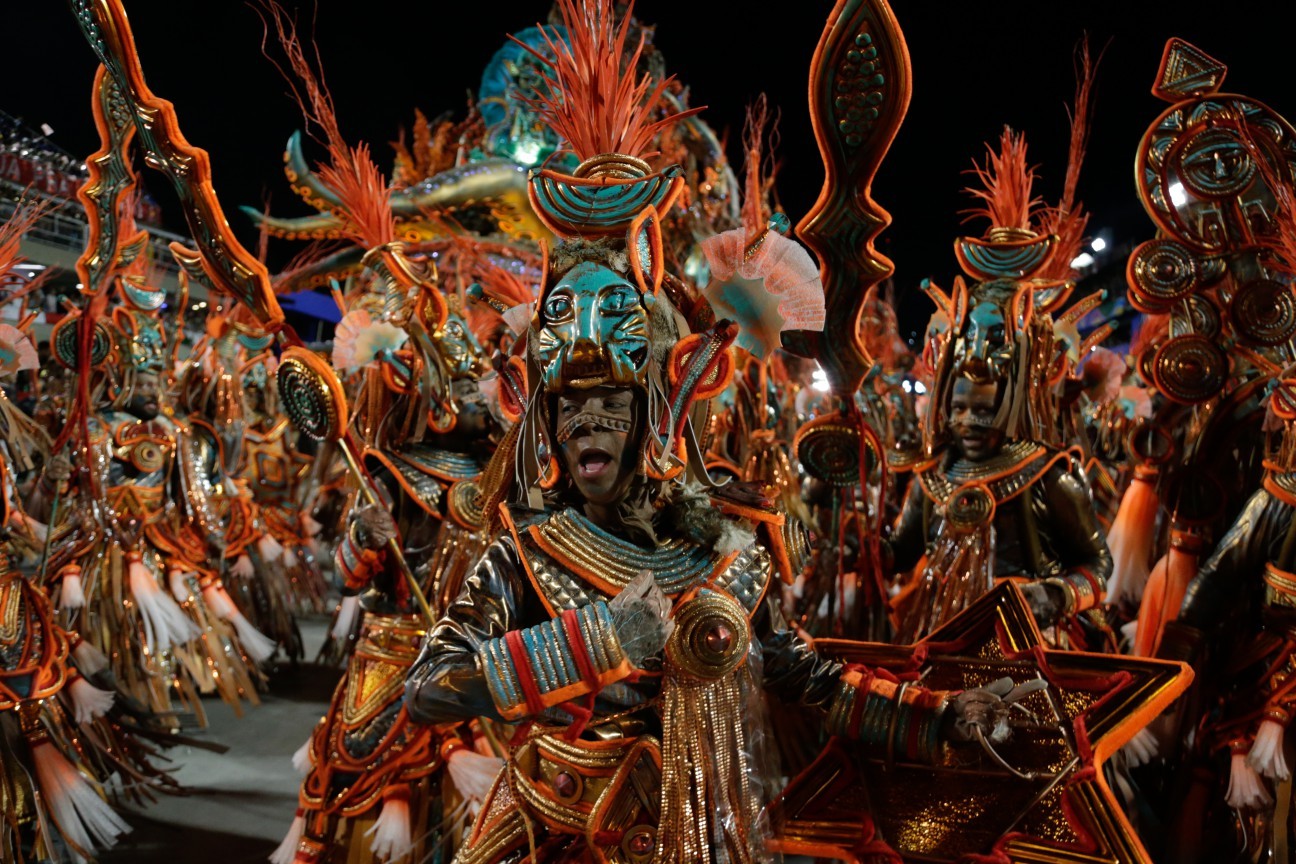 Desfile da Unidos do Viradouro — Foto: Domingos Peixoto