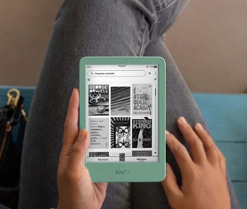 Novo Kindle, da Amazon, terá cores