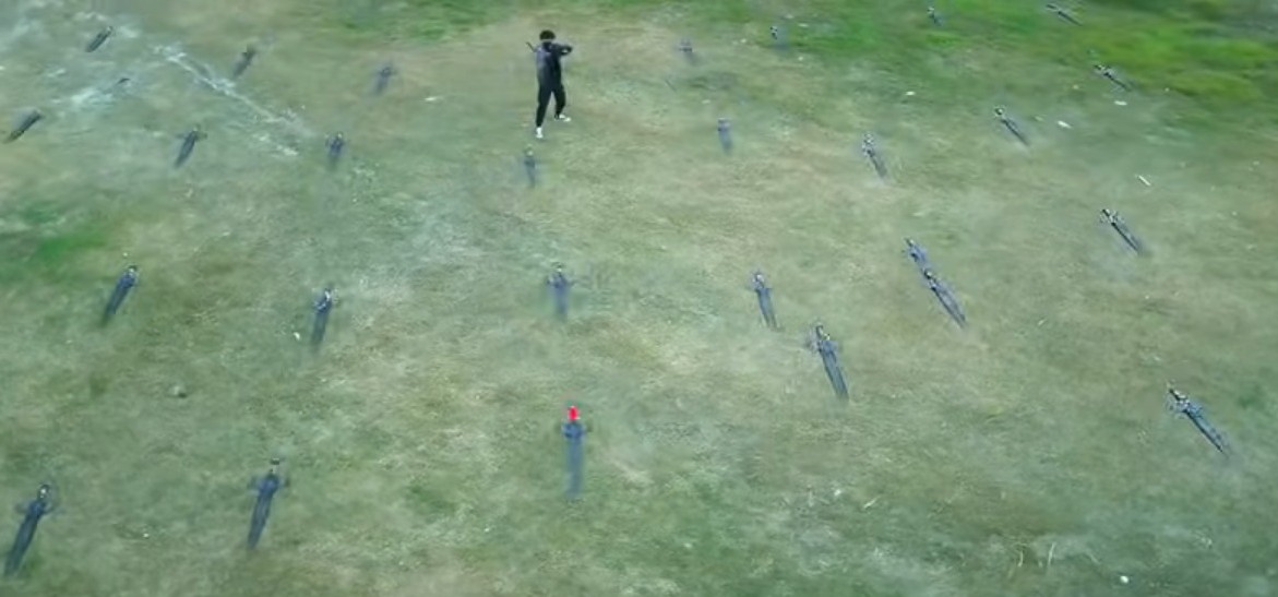 Drones em formato de espada ganham popularidade na China