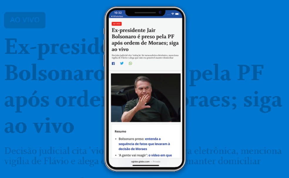 Coverage of the coup trial — Photo: Editoria de Arte