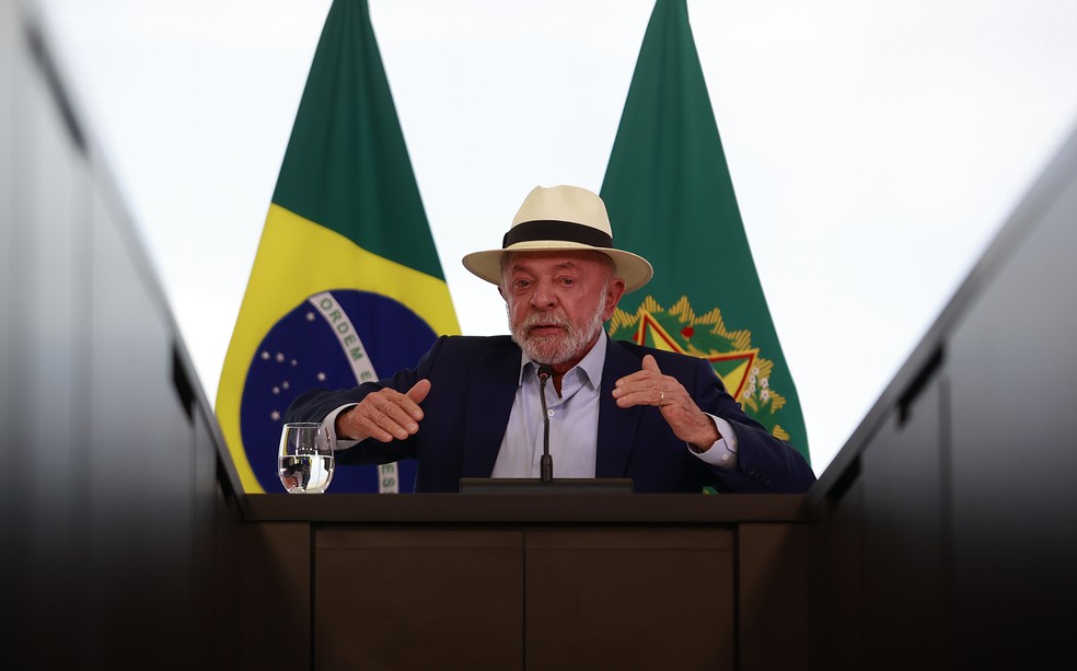 O presidente Luiz Inácio Lula da Silva — Foto: Cristiano Mariz
