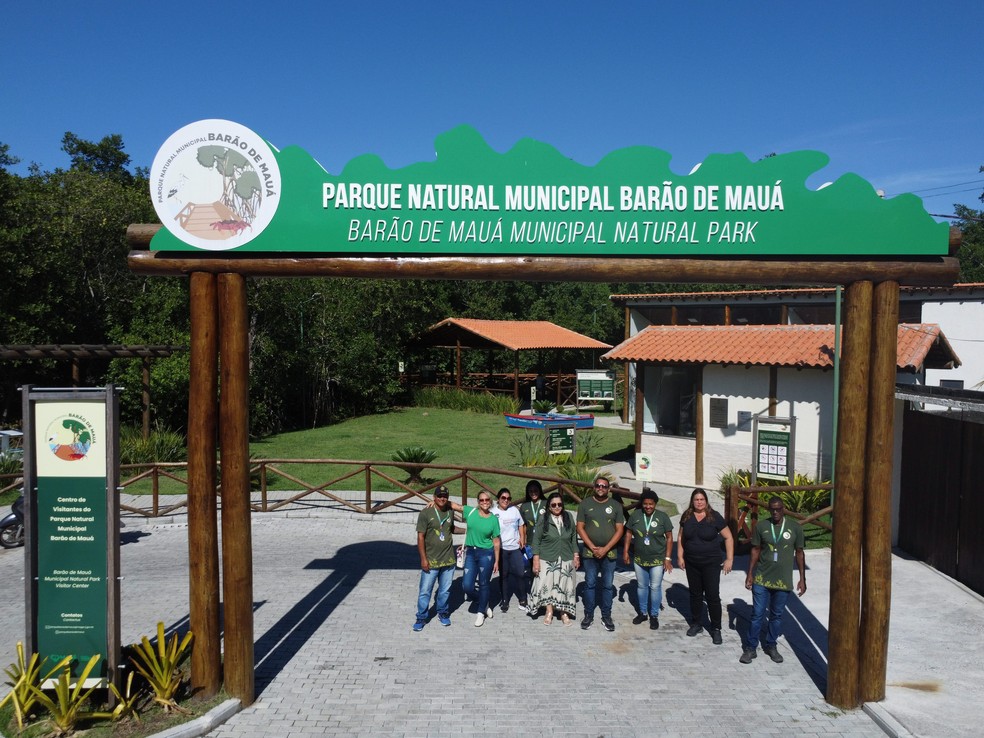 Parque Natural Municipal Barão de Mauá foi recuperado depois de 25 anos do derramamento de óleo vindo dos dutos da Petrobrás em janeiro de 2000. — Foto: Custódio Coimbra/ Agência O GLOBO