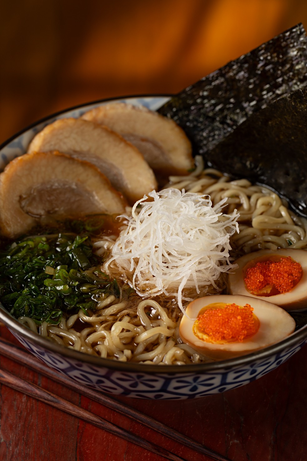 Suibi: o shoyu ramen — Foto: Divulgação / Foto de Rodrigo Azevedo