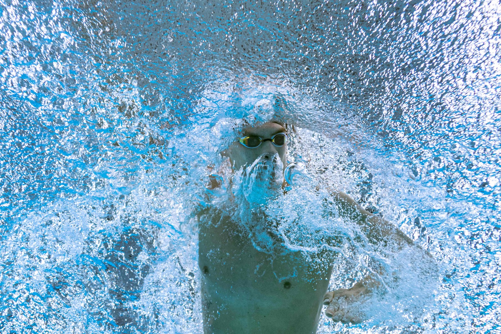 O nadador Fernando Scheffer conquistou a primeira medalha brasileira na Natação nos Jogos Olímpicos de Tóquio. O atleta garantiu o bronze nos 200m livreAFP