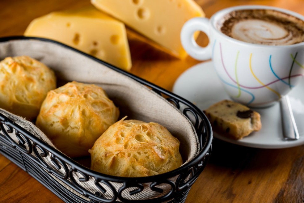 Gruyère. Pão de queijo do Empório Jardim — Foto: Divulgação/Tomás Rangel