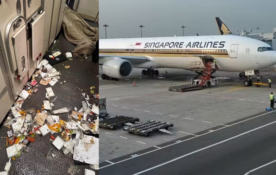 Uma pessoa morre e dezenas ficam feridas após turbulência severa em voo que ia de Londres a Singapura