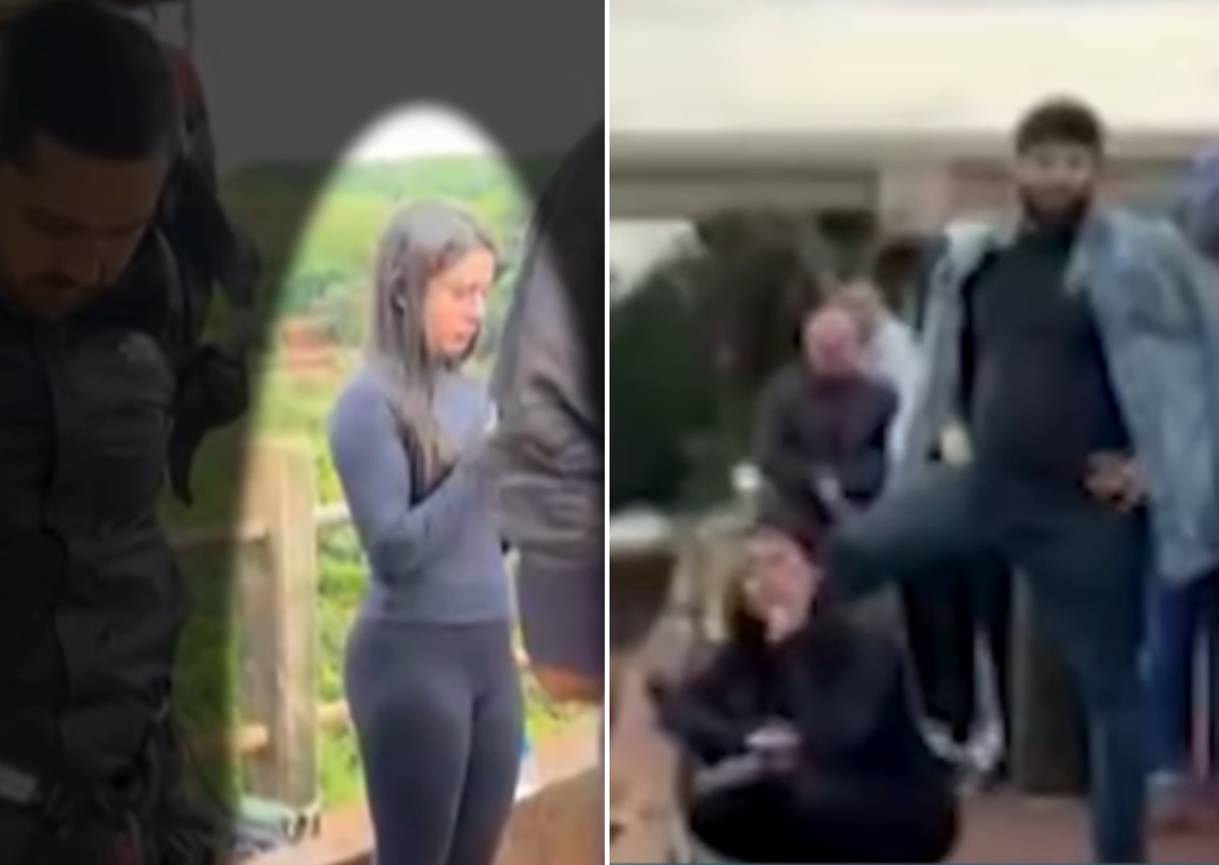 Rope jump: novas imagens mostram Maria Eduarda antes de ser lançada da ponte
