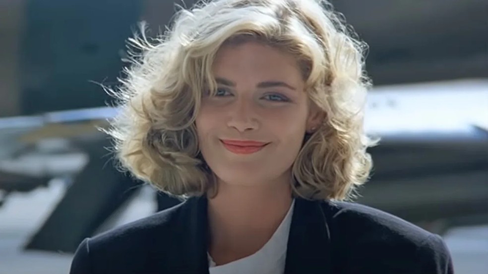 Kelly McGillis em'Top Gun' — Foto: Reprodução