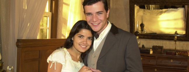 Vanessa Giacomo começou a namorar Danielle De Oliveira durante a série de TV "Capocla"Que voltará a ser transmitido este mês na Globo. A relação deu certo, Raoul e Mawasis. O casamento acabou em 2012. — Foto: Globo/Divulgação