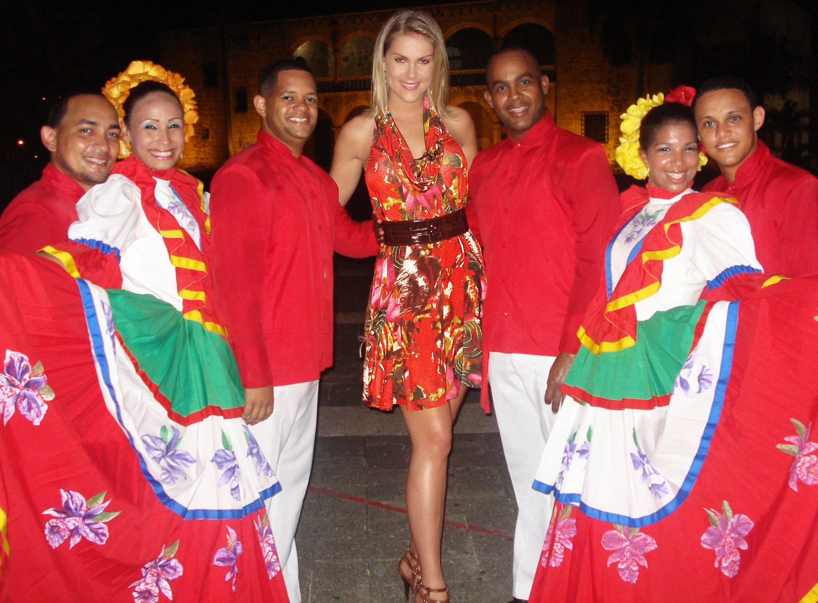 Ana Hickmann on a trip to the Dominican Republic, in 2009 — Photo: Disclosure