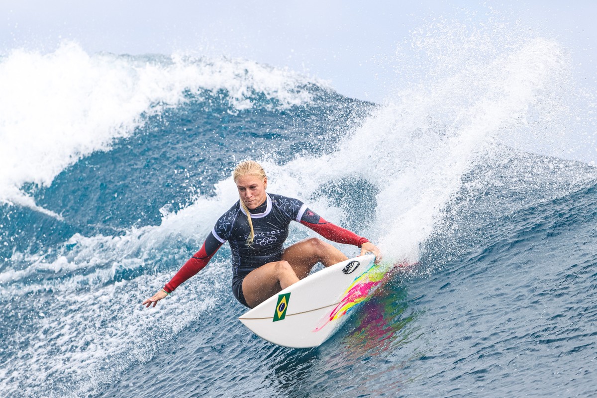 Olimpíadas 2024: Tatiana Weston-Webb lidera surfe feminino brasileiro: 'Oportunidade gigante para inspirar novas gerações'