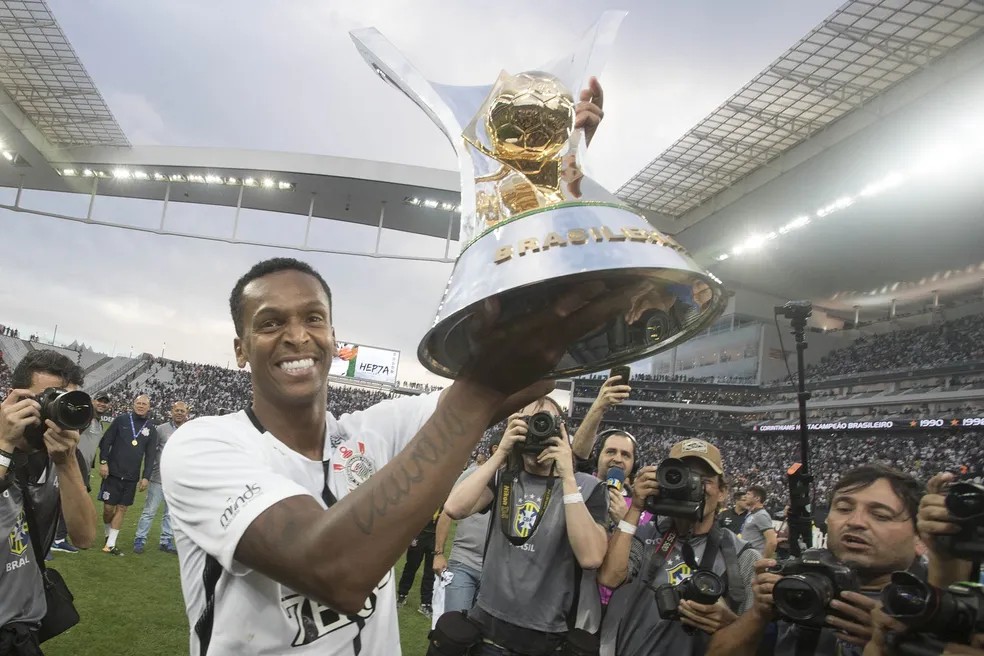 O atacante Jô marcou 18 vezes — Foto: Daniel Augusto Jr/Agência Corinthians