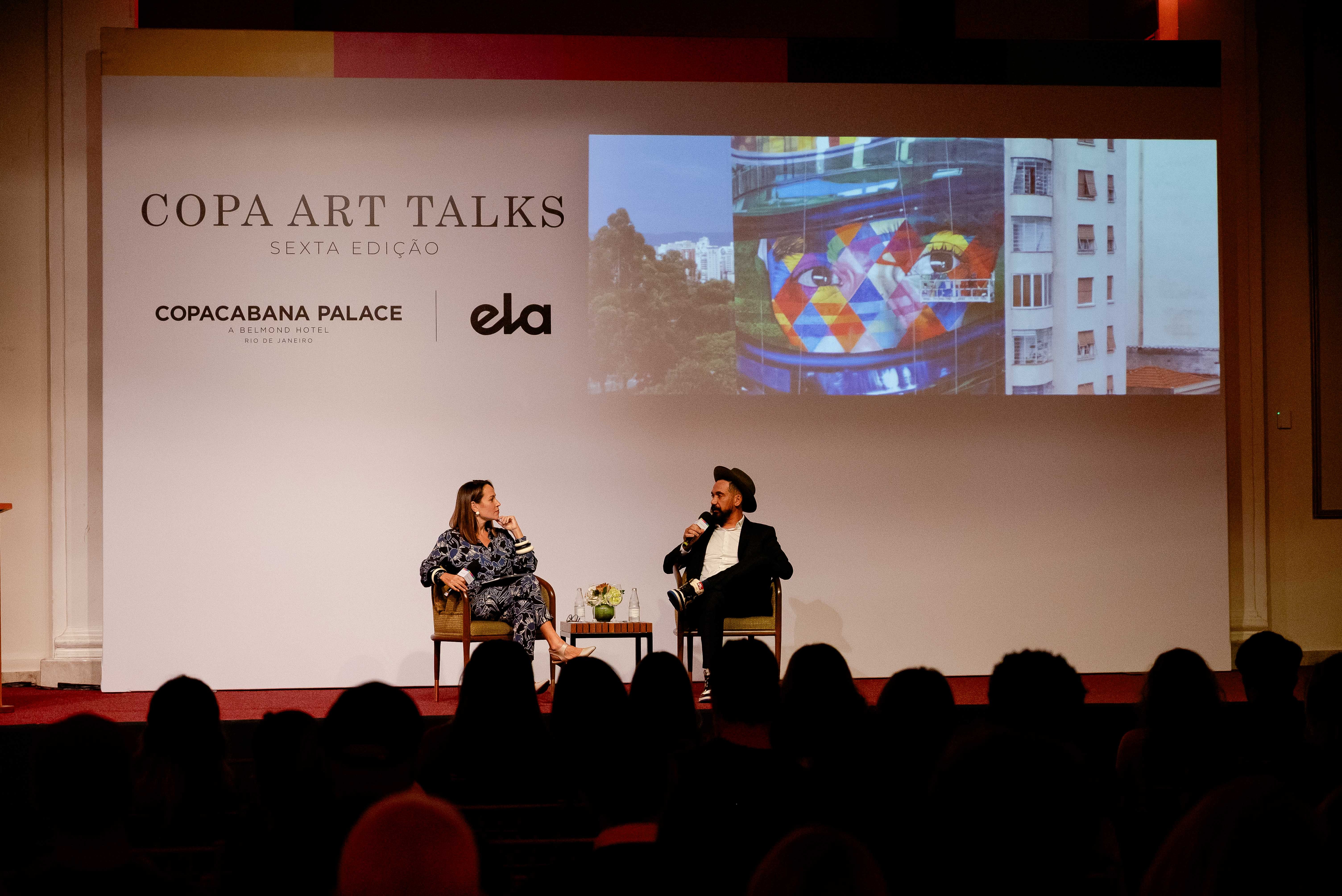 Copa Art Talks: Sexta edição do evento reúne Kobra e Maqueson Pereira