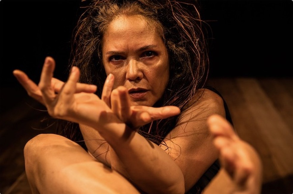 Carangueja, com Tereza Seiblitz — Foto: Divulgação