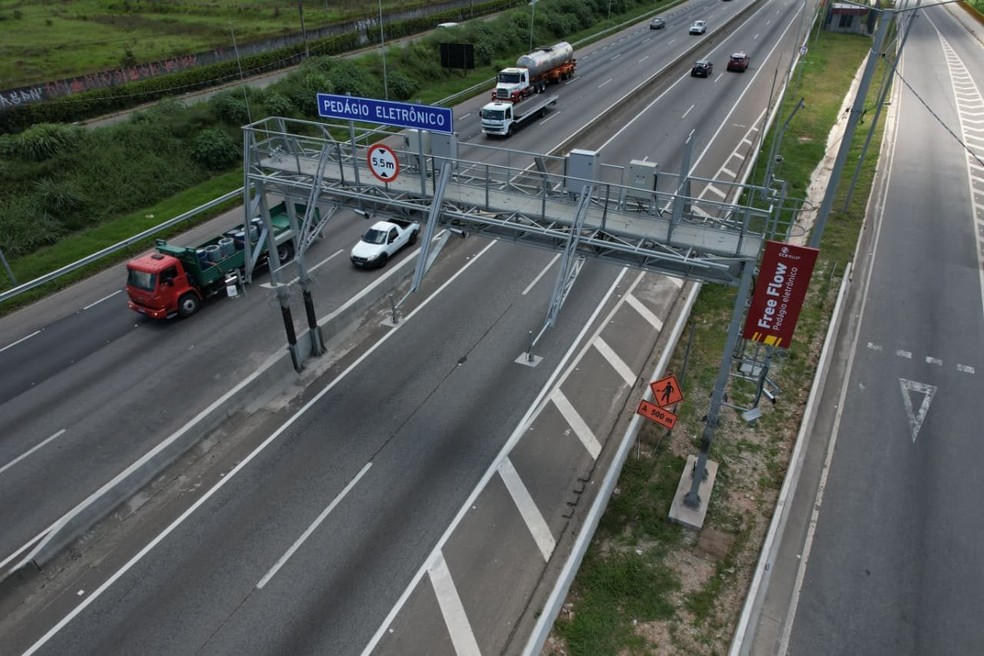 Free streaming fees in São Paulo — Photo: Disclosure/CCR RioSP