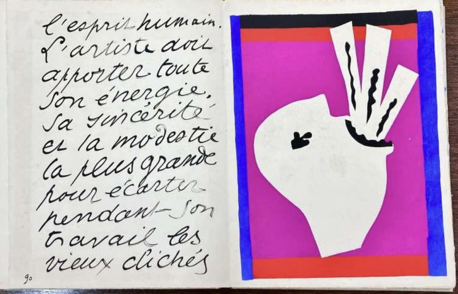 Engraving by Henri Matisse — Photo: Reproduction