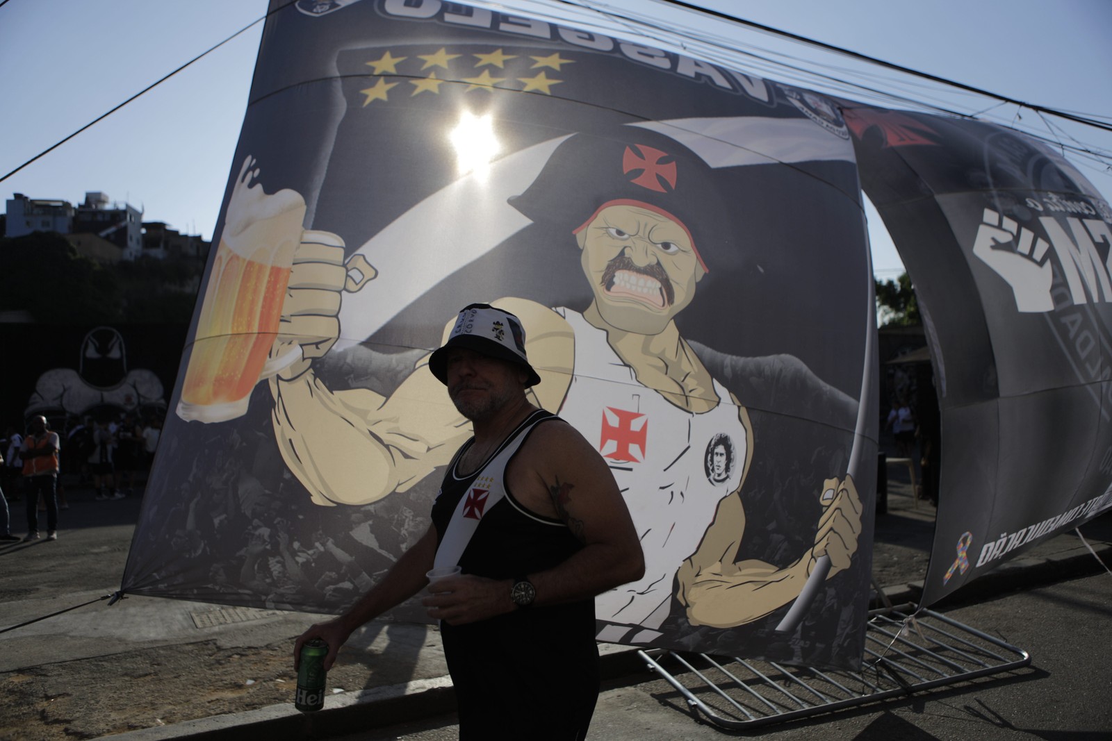 Estádio de São Januário volta a receber torcedores do Vasco. Reencontro ocorre após três meses de interdição judicial. — Foto: Alexandre Cassiano/Agência O Globo